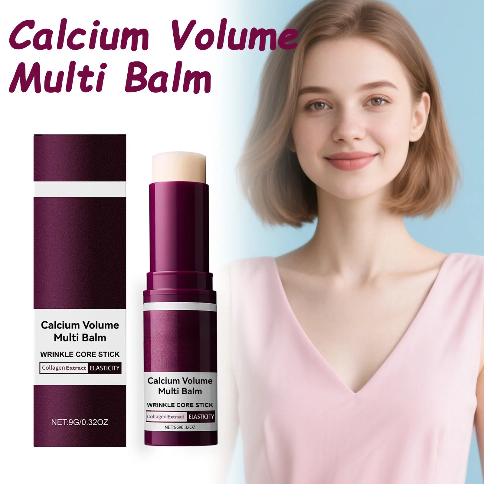 Calcium Moisturizing Face Balm Stick