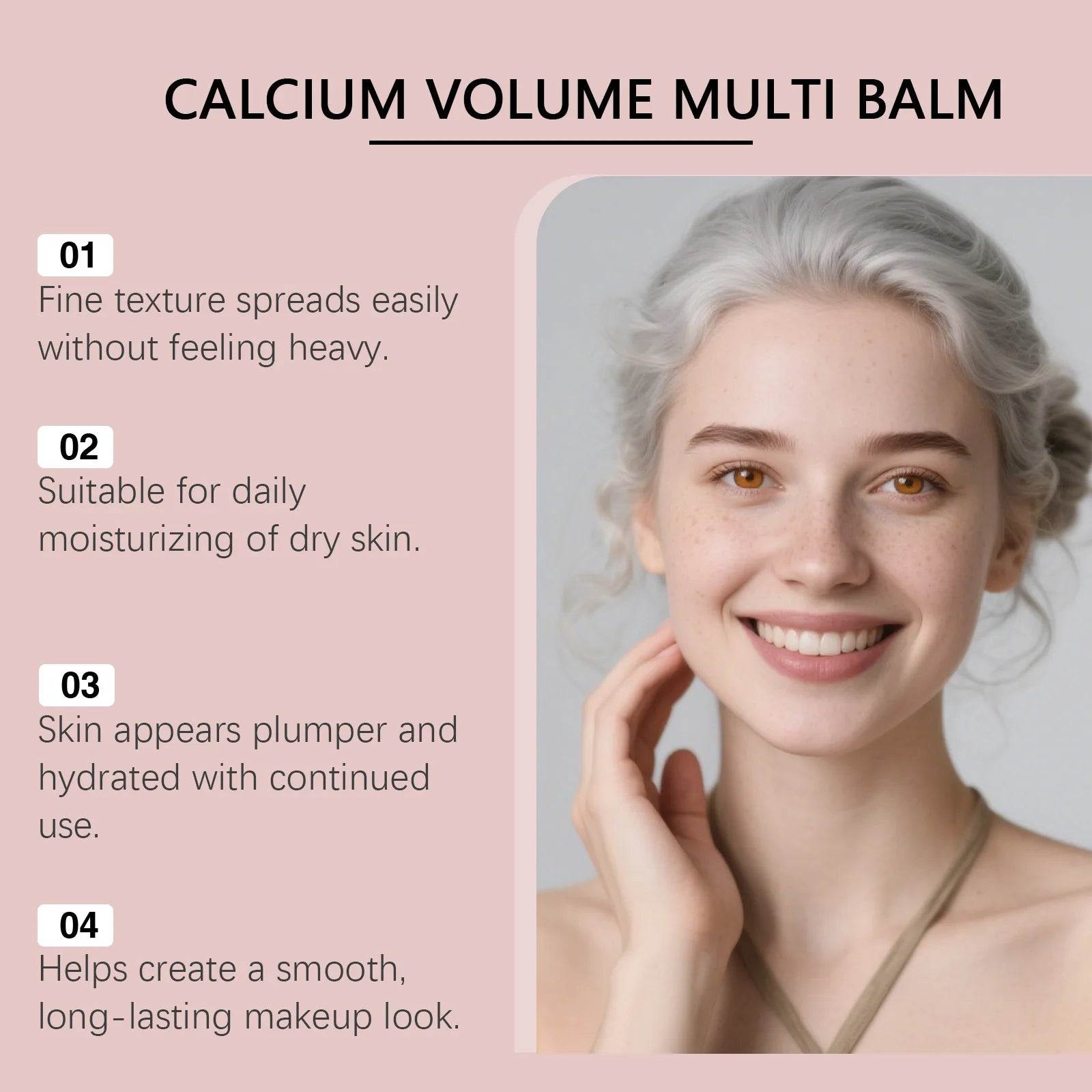 Calcium Moisturizing Face Balm Stick